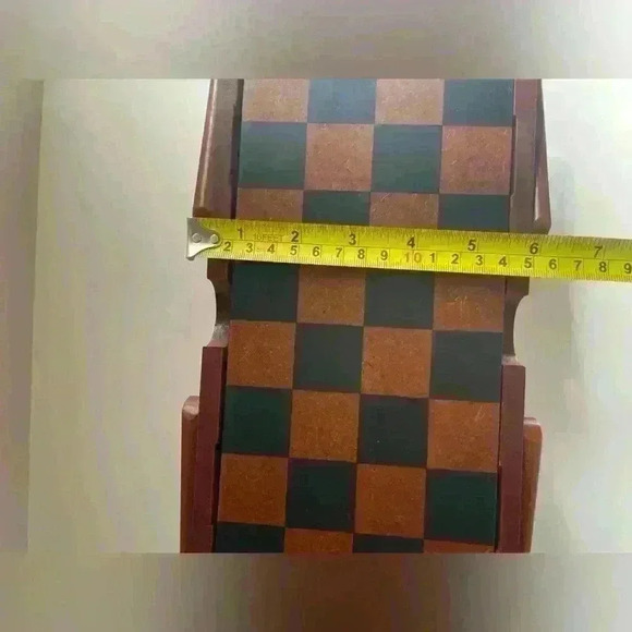 7-in-1 Wooden Box Game Set Rare Employee Exclusive Gift Sovereign Bank - Picture 6 of 13